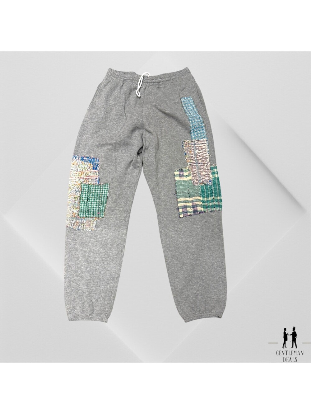 AIYIA Women's Wild Fable  Quilted Tapered Joggers Gray Size Medium Sweatpants